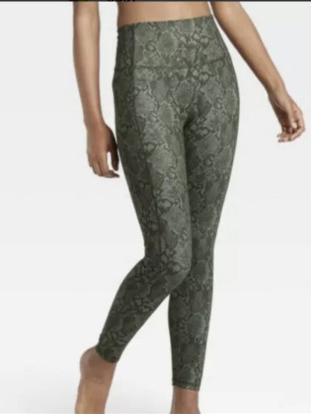 All In Motion Contour Power Waist Snake Print Leggings. Size XS. NWT.